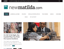 Tablet Screenshot of newmatilda.com
